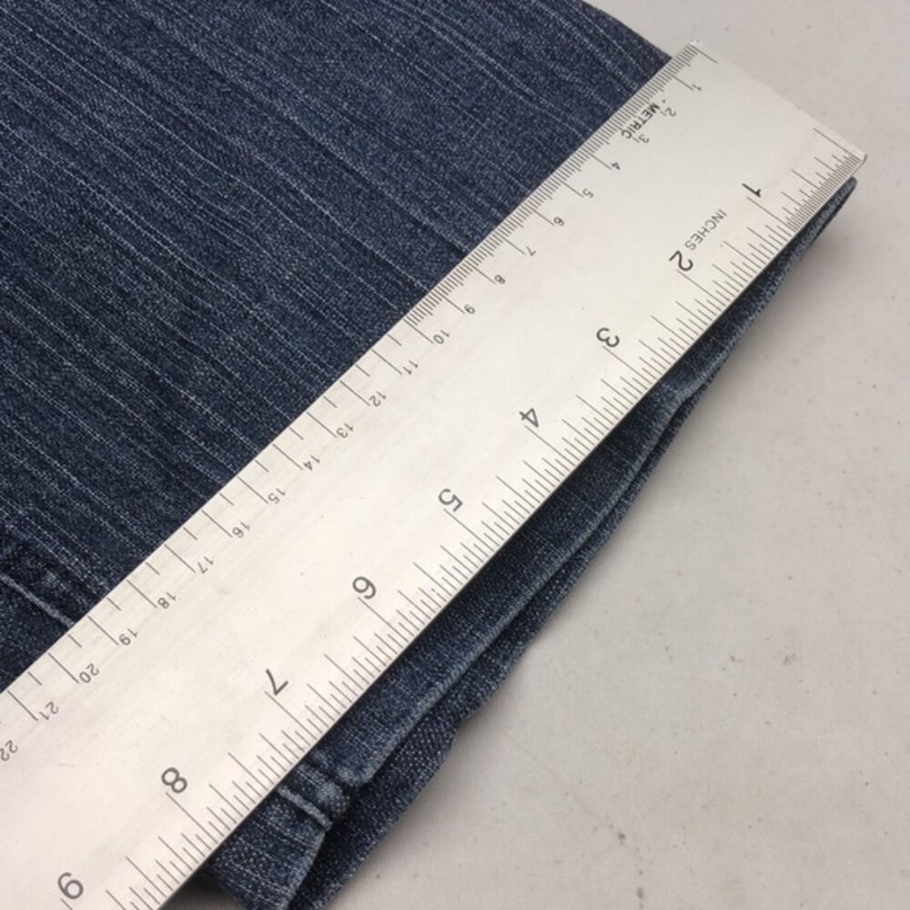 CLEO PETITES WIDE LEG CROP JEANS 14/32x19 ⭐️ - Picture 10 of 10